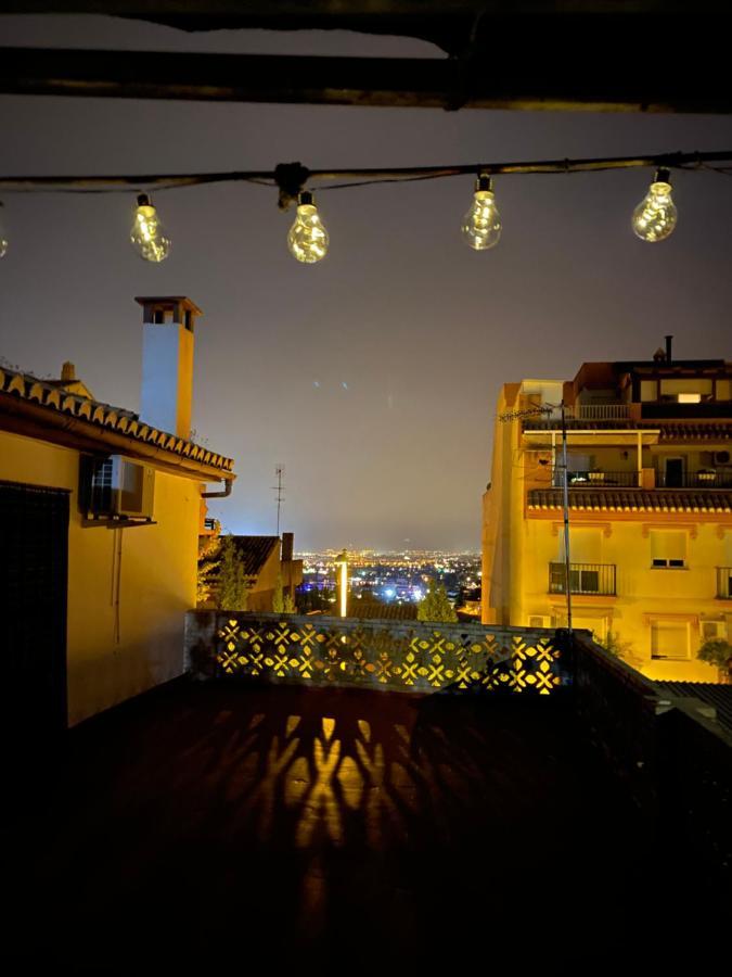Casita Rural La Rosa De La Huerta Con Chimenea Interior Leilighet Monachil Eksteriør bilde