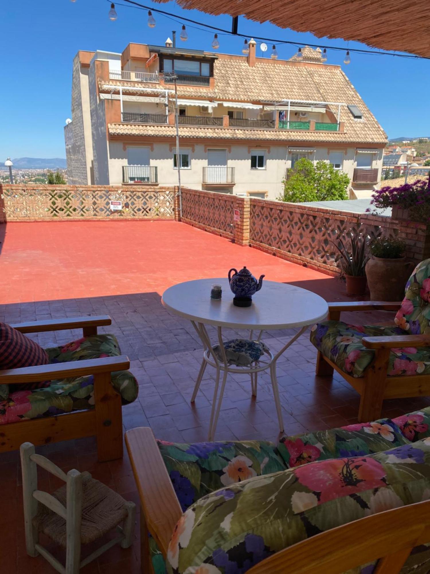 Casita Rural La Rosa De La Huerta Con Chimenea Interior Leilighet Monachil Eksteriør bilde