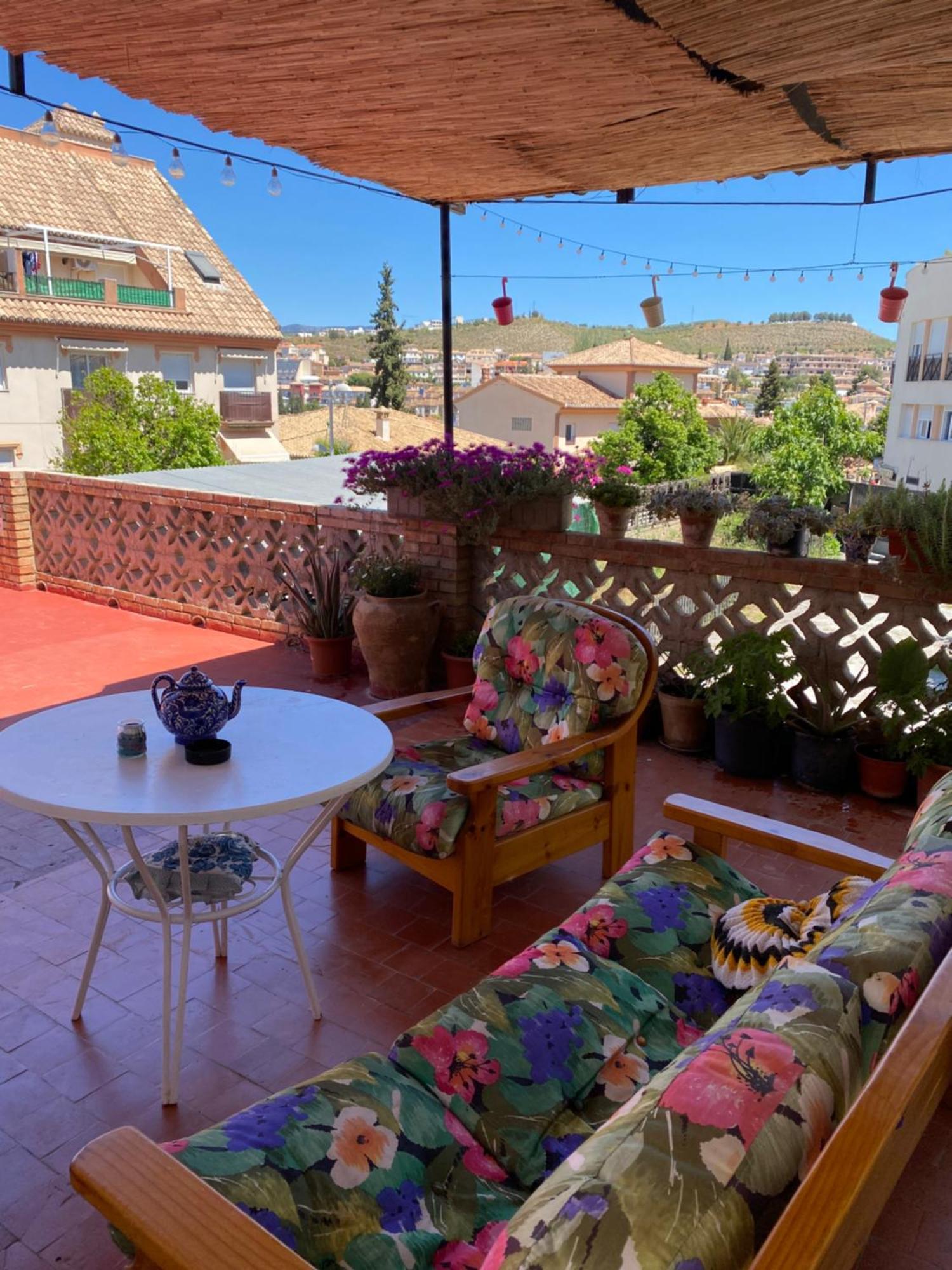 Casita Rural La Rosa De La Huerta Con Chimenea Interior Leilighet Monachil Eksteriør bilde